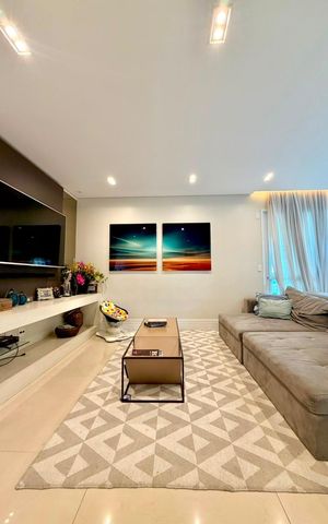 Apartamento à venda com 165m², 3 quartos e 4 vagas Apartamento à venda com 165m², 3 quartos e 4 vagasSala