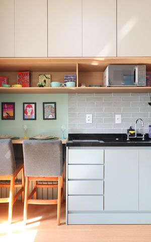 Apartamento à venda com 21m², 1 quarto e sem vagaCozinha