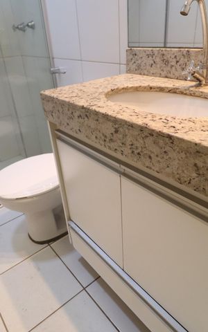 Apartamento para alugar com 142m², 3 quartos e 2 vagasBanheiro Social