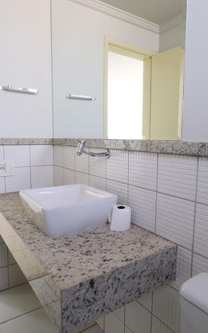 Apartamento para alugar com 142m², 3 quartos e 2 vagasBanheiro do Terraço