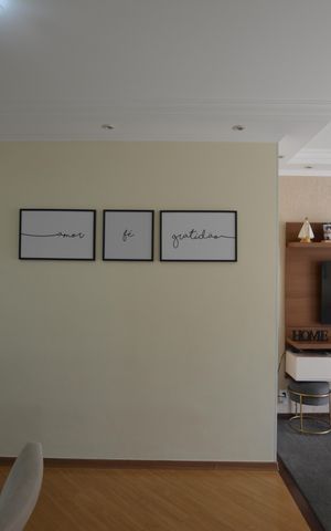Apartamento à venda com 77m², 3 quartos e 2 vagasSALA