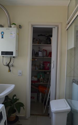 Apartamento à venda com 77m², 3 quartos e 2 vagasAREA DE SERVIÇO