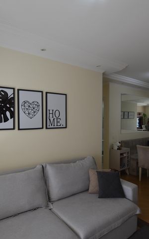 Apartamento à venda com 77m², 3 quartos e 2 vagasSALA