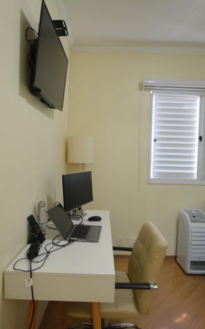 Apartamento à venda com 77m², 3 quartos e 2 vagasQUARTO 2