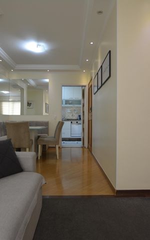 Apartamento à venda com 77m², 3 quartos e 2 vagasSALA
