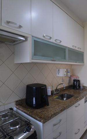 Apartamento à venda com 77m², 3 quartos e 2 vagasCOZINHA