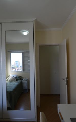 Apartamento à venda com 77m², 3 quartos e 2 vagasQUARTO 2