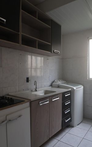 Apartamento para alugar com 45m², 2 quartos e 1 vagaCozinha - Armários