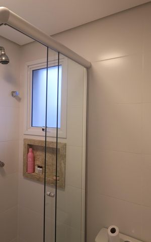 Apartamento à venda com 125m², 3 quartos e 4 vagasBanheiro da Suíte 1