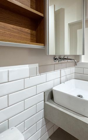 Apartamento à venda com 54m², 1 quarto e 1 vaga Apartamento à venda com 54m², 1 quarto e 1 vagaBanheiro Social