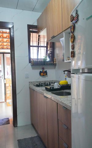 Casa de condomínio à venda com 44m², 2 quartos e 1 vagaCozinha