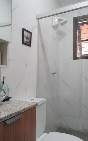Casa de condomínio à venda com 44m², 2 quartos e 1 vagaBanheiro