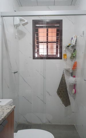 Casa de condomínio à venda com 44m², 2 quartos e 1 vagaBanheiro