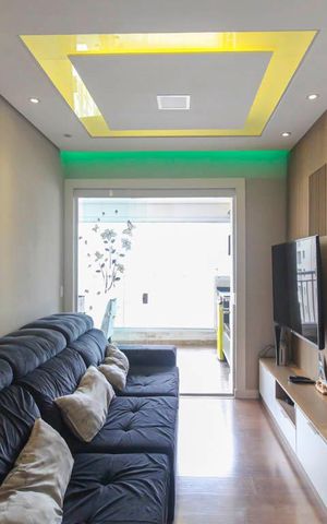 Apartamento à venda com 62m², 2 quartos e 1 vaga Apartamento à venda com 62m², 2 quartos e 1 vagaSala