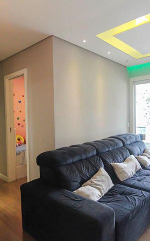 Apartamento à venda com 62m², 2 quartos e 1 vaga Apartamento à venda com 62m², 2 quartos e 1 vagaSala