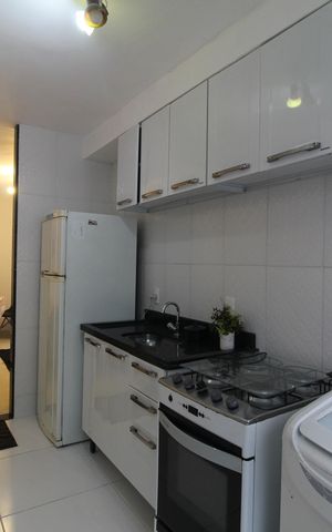 Apartamento à venda com 50m², 2 quartos e 1 vagaCozinha e Área de Serviço