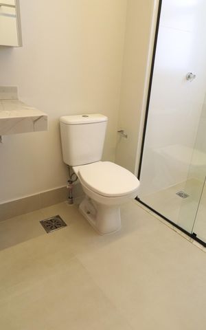Apartamento para alugar com 110m², 3 quartos e 2 vagasBanheiro da Suíte 3