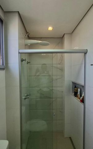 Apartamento à venda com 168m², 3 quartos e 4 vagas Apartamento à venda com 168m², 3 quartos e 4 vagasBanheiro da Suíte