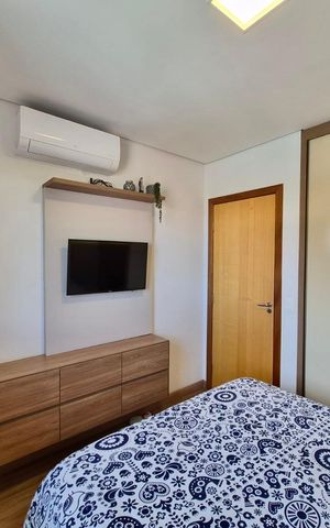 Apartamento à venda com 168m², 3 quartos e 4 vagas Apartamento à venda com 168m², 3 quartos e 4 vagasSuíte