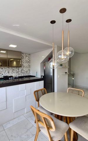 Apartamento à venda com 168m², 3 quartos e 4 vagas Apartamento à venda com 168m², 3 quartos e 4 vagasSala e sala de jantar