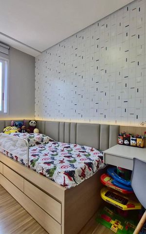 Apartamento à venda com 168m², 3 quartos e 4 vagas Apartamento à venda com 168m², 3 quartos e 4 vagasQuarto 2