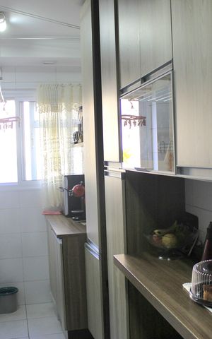 Apartamento para alugar com 60m², 2 quartos e 1 vagaCozinha 