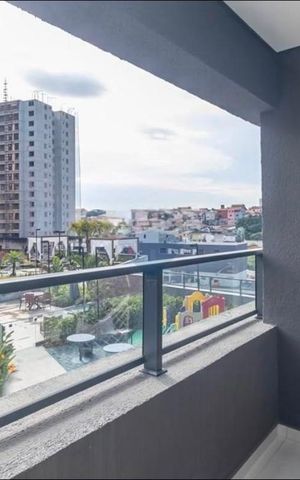 Studio à venda com 26m², 1 quarto e sem vaga Studio à venda com 26m², 1 quarto e sem vagaVaranda
