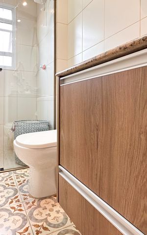 Apartamento à venda com 64m², 2 quartos e 2 vagas Apartamento à venda com 64m², 2 quartos e 2 vagasBanheiro Social