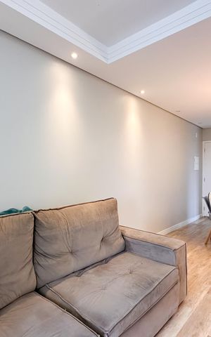 Apartamento à venda com 64m², 2 quartos e 2 vagas Apartamento à venda com 64m², 2 quartos e 2 vagasSala