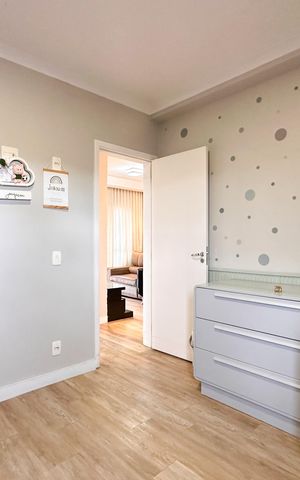 Apartamento à venda com 64m², 2 quartos e 2 vagas Apartamento à venda com 64m², 2 quartos e 2 vagasQuarto