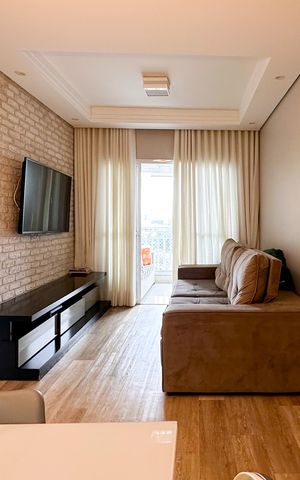 Apartamento à venda com 64m², 2 quartos e 2 vagas Apartamento à venda com 64m², 2 quartos e 2 vagasSala