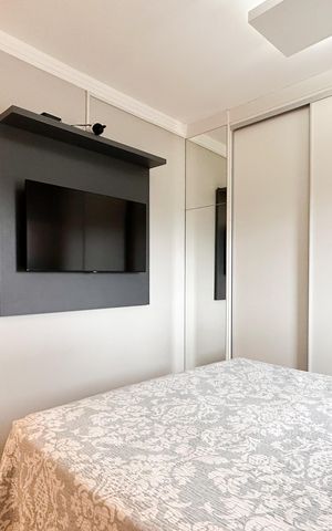 Apartamento à venda com 64m², 2 quartos e 2 vagas Apartamento à venda com 64m², 2 quartos e 2 vagasSuíte