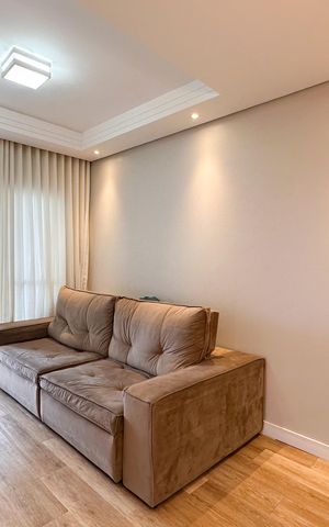 Apartamento à venda com 64m², 2 quartos e 2 vagas Apartamento à venda com 64m², 2 quartos e 2 vagasSala