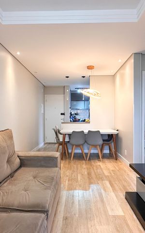 Apartamento à venda com 64m², 2 quartos e 2 vagas Apartamento à venda com 64m², 2 quartos e 2 vagasSala