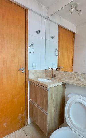 Apartamento para alugar com 57m², 3 quartos e 1 vaga Apartamento para alugar com 57m², 3 quartos e 1 vagaBanheiro