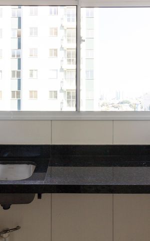Apartamento para alugar com 42m², 2 quartos e 1 vagaCozinha e Área de Serviço