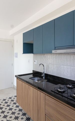 Apartamento para alugar com 42m², 2 quartos e 1 vagaCozinha e Área de Serviço