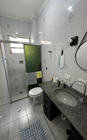 Apartamento para alugar com 50m², 1 quarto e 2 vagas Apartamento para alugar com 50m², 1 quarto e 2 vagasBanheiro