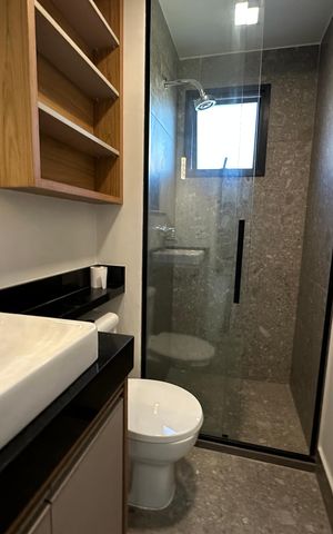 Apartamento para alugar com 64m², 2 quartos e 1 vaga Apartamento para alugar com 64m², 2 quartos e 1 vagaBanheiro Social
