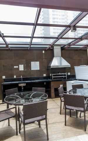 Apartamento à venda com 49m², 1 quarto e 1 vaga Apartamento à venda com 49m², 1 quarto e 1 vagaÁrea gourmet