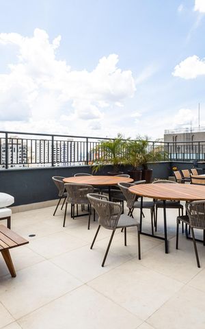 Apartamento à venda com 30m², 1 quarto e sem vagaTerraço
