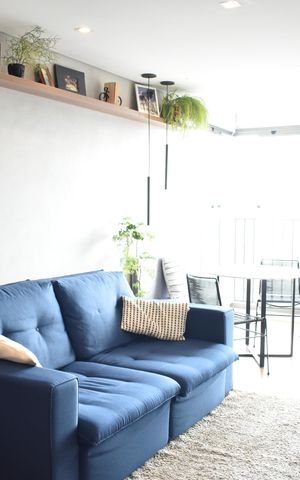Apartamento para alugar com 72m², 2 quartos e 1 vagaSala