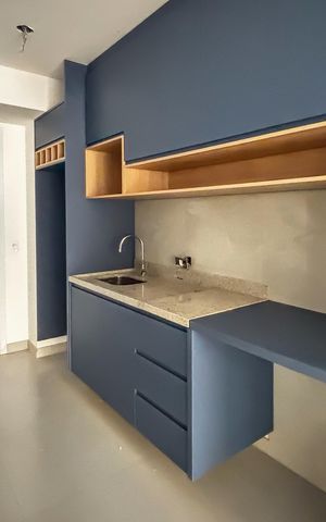 Studio para alugar com 24m², 1 quarto e sem vaga