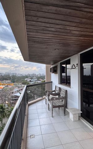 Apartamento para alugar com 159m², 3 quartos e 2 vagasSuíte - Varanda