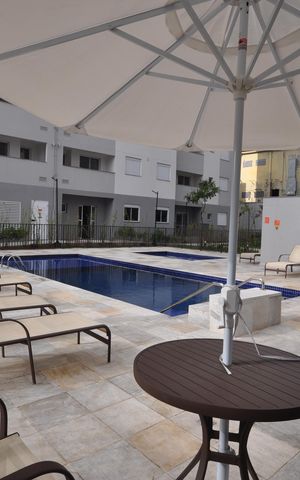Apartamento à venda com 43m², 1 quarto e 1 vagaÁrea comum - Piscina