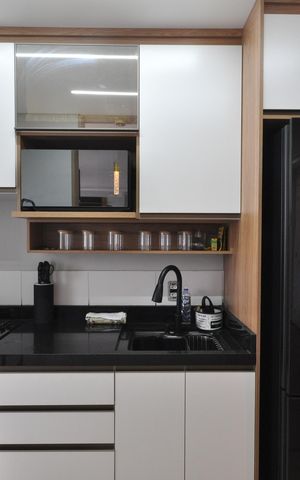 Apartamento à venda com 43m², 1 quarto e 1 vagaCozinha