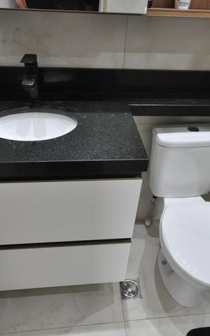 Apartamento à venda com 43m², 1 quarto e 1 vagaBanheiro
