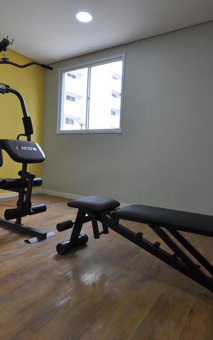 Apartamento à venda com 43m², 1 quarto e 1 vagaÁrea comum - Academia