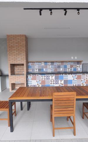 Apartamento à venda com 43m², 1 quarto e 1 vagaÁrea comum - Churrasqueira 2