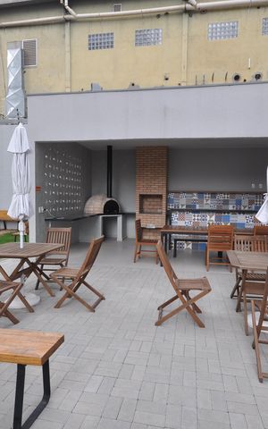 Apartamento à venda com 43m², 1 quarto e 1 vagaÁrea comum - Churrasqueira 2